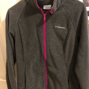 Grey and pink Columbia jacket